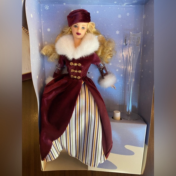 Brand New Special Edition Victorian Ice Skater Barbie Doll Mattel - Picture 12 of 16